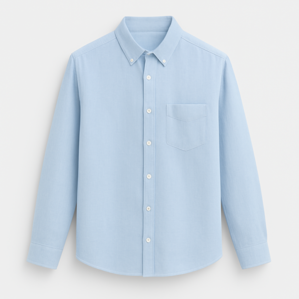 Solid Blue Shirt