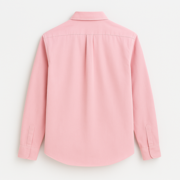 Solid Pink Colour Shirt - Image 2