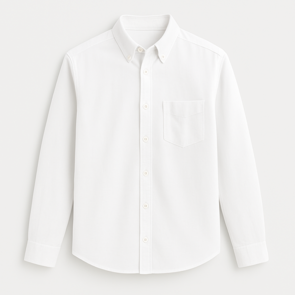 white Solid Shirt