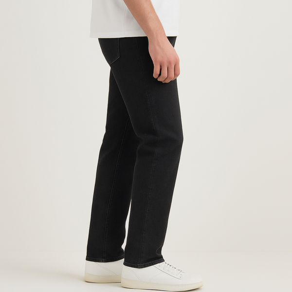Black Denim Jeans - Image 3